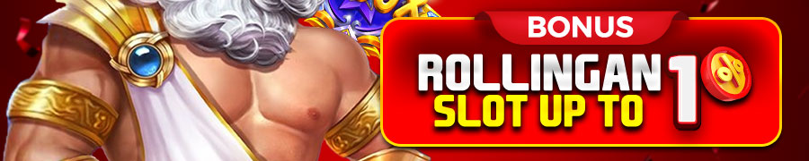 BONUS ROLLINGAN SLOT UP TO 1%