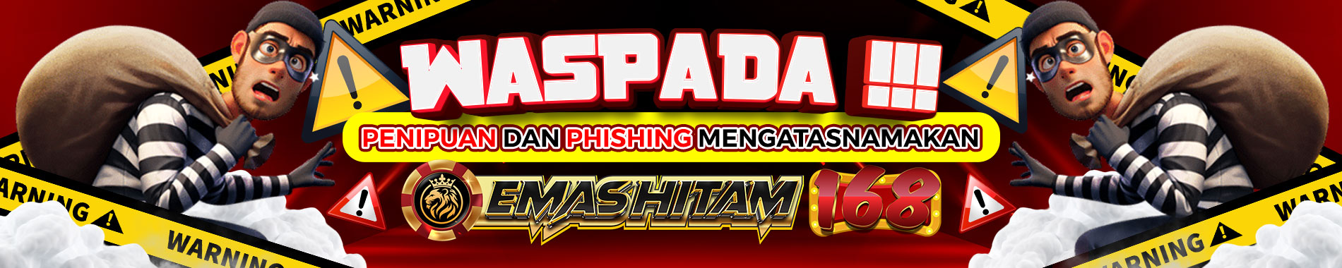 WASPADA PENIPUAN DAN PHISHING MENGATASNAMAKAN EMASHITAM168